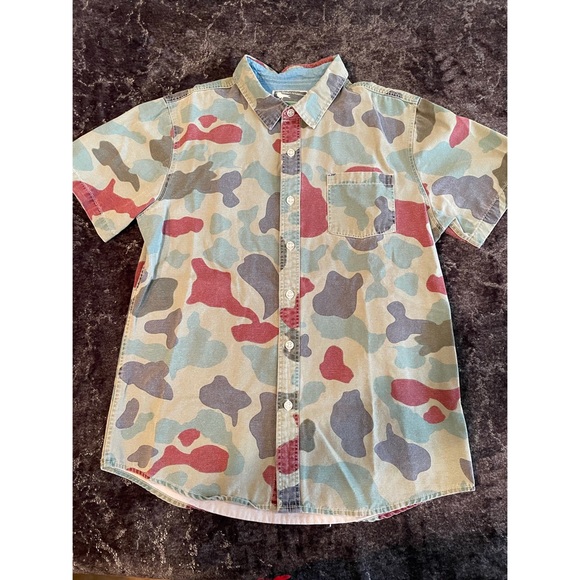 Camo S/S Button Up - Picture 1 of 3